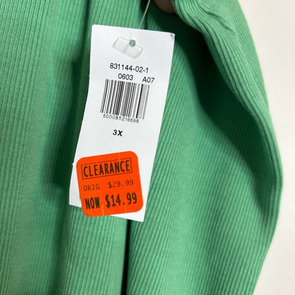 NWT - Old Navy Green Dress- Size 3X - Picture 3 of 3